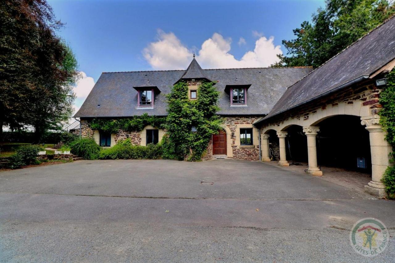 Bed and Breakfast Manoir De La Droulinais Bruz Exterior foto