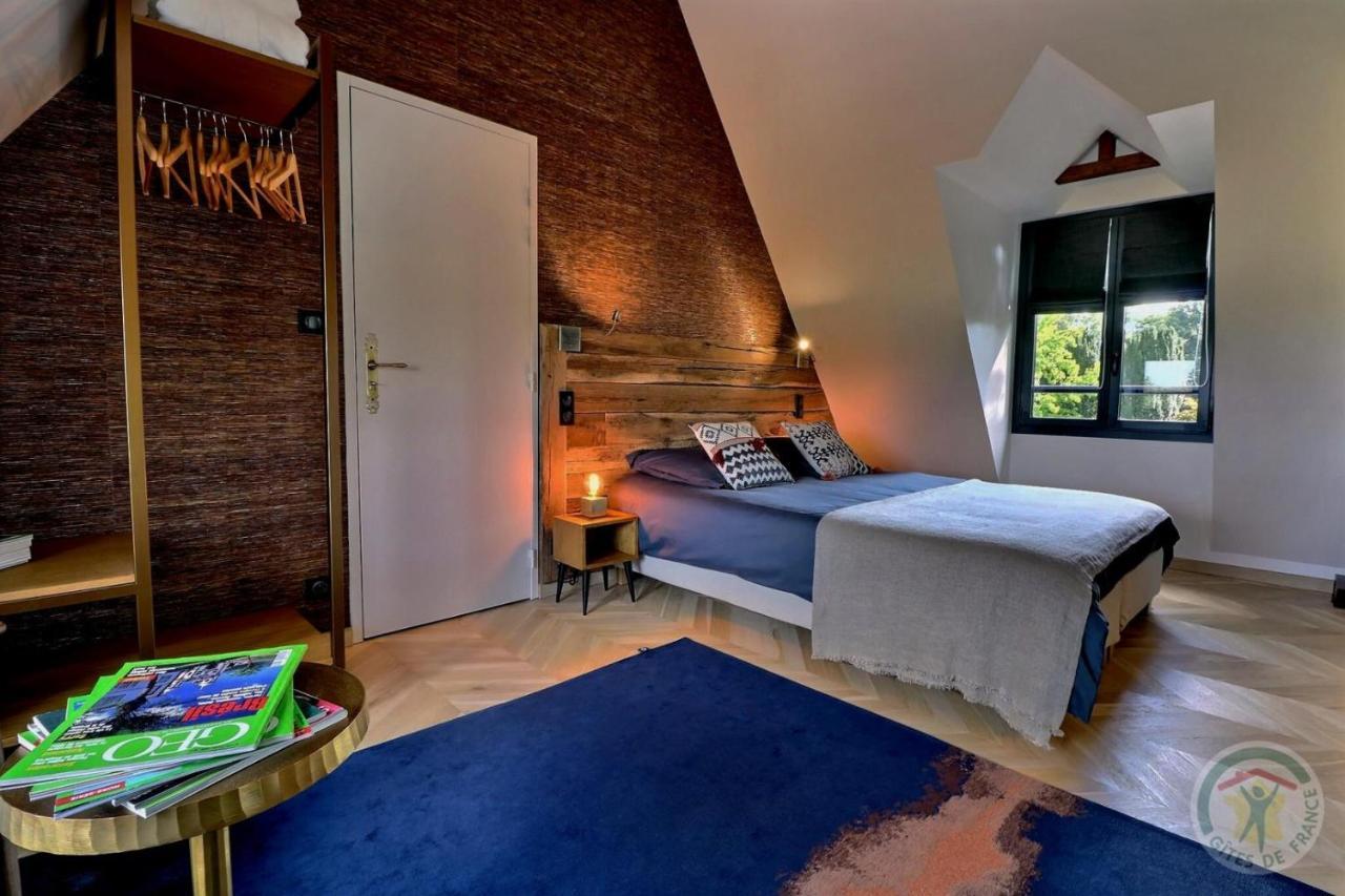 Bed and Breakfast Manoir De La Droulinais Bruz Exterior foto